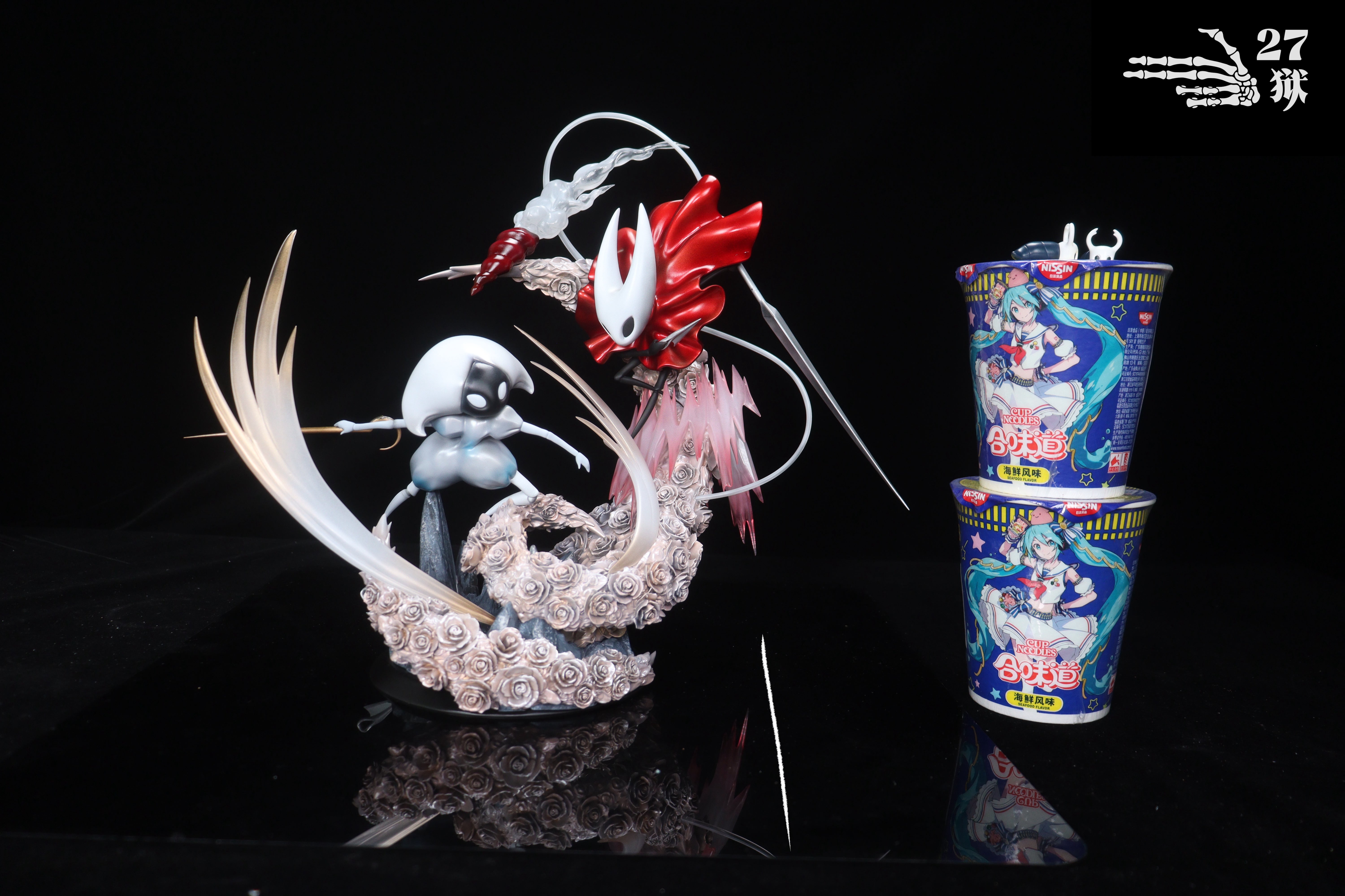 Hollow Knight 27abyss Studio Silk Song Fighting Diorama Resin