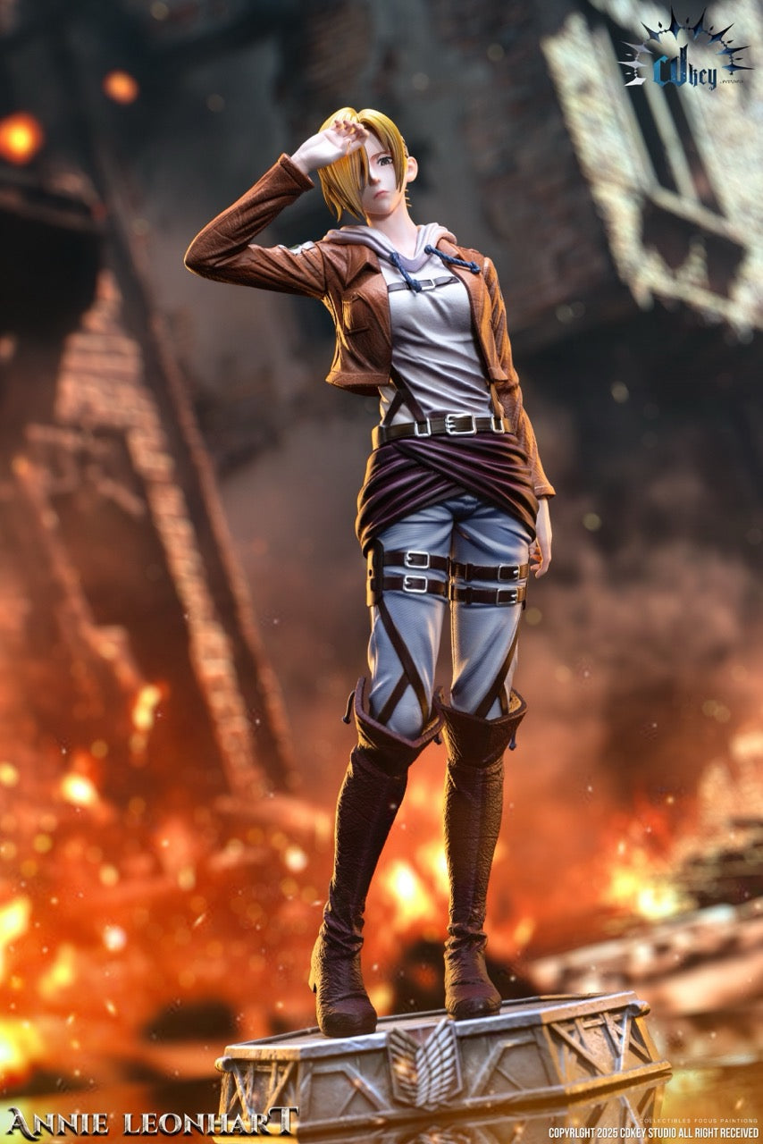 Attack on Titan Cdkey Studio Annie Leonhart Resin Statue
