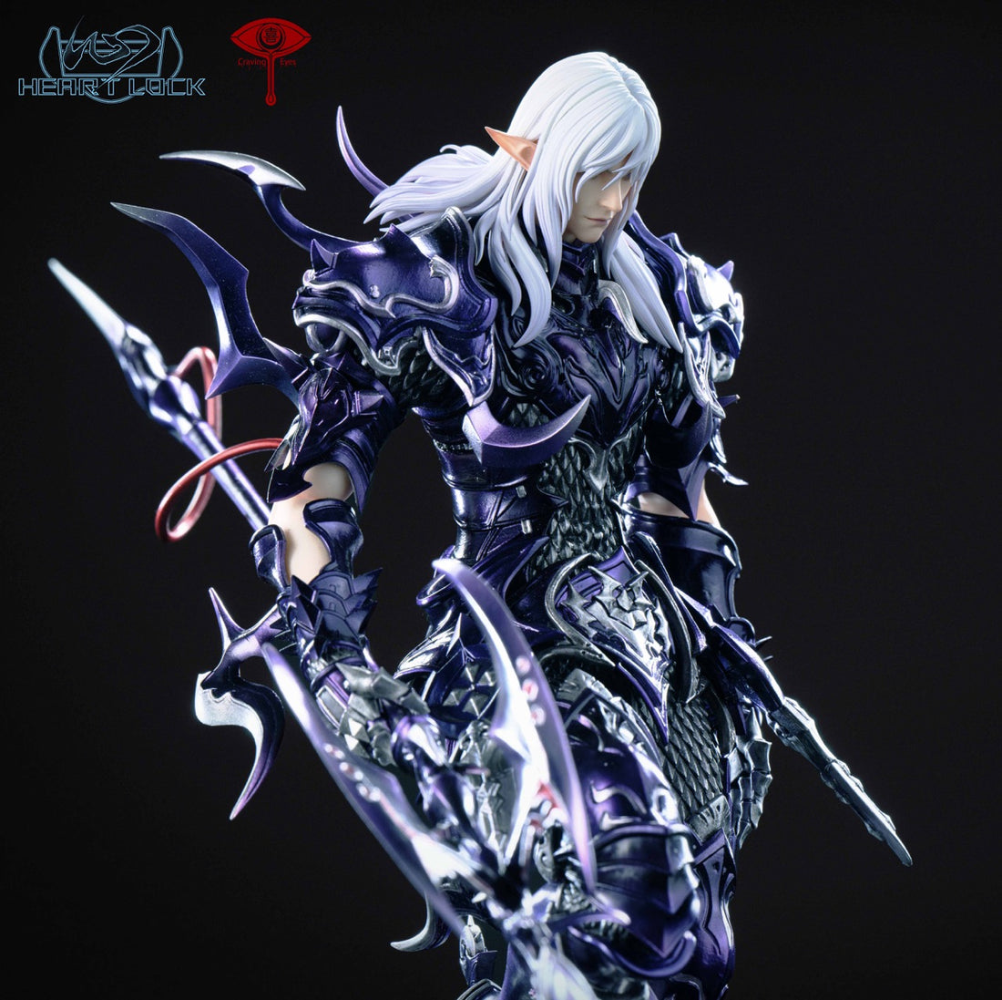 Final Fantasy Craving Eyes Studio x Heart Lock Studio Azure Dragon Estinien Resin Statue