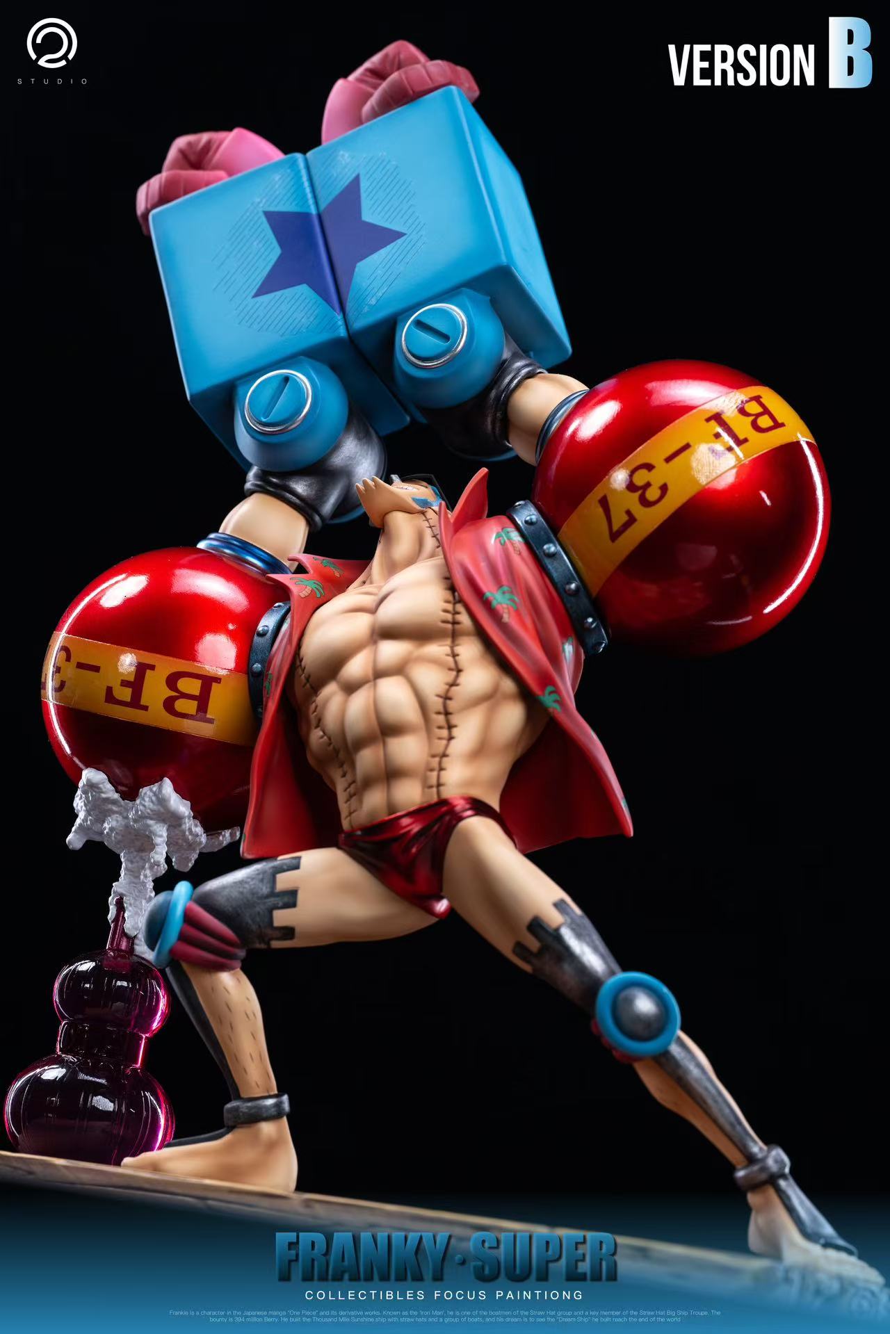 One Piece C2 Studio Super Franky Resin Statue – ClubHouse Statues