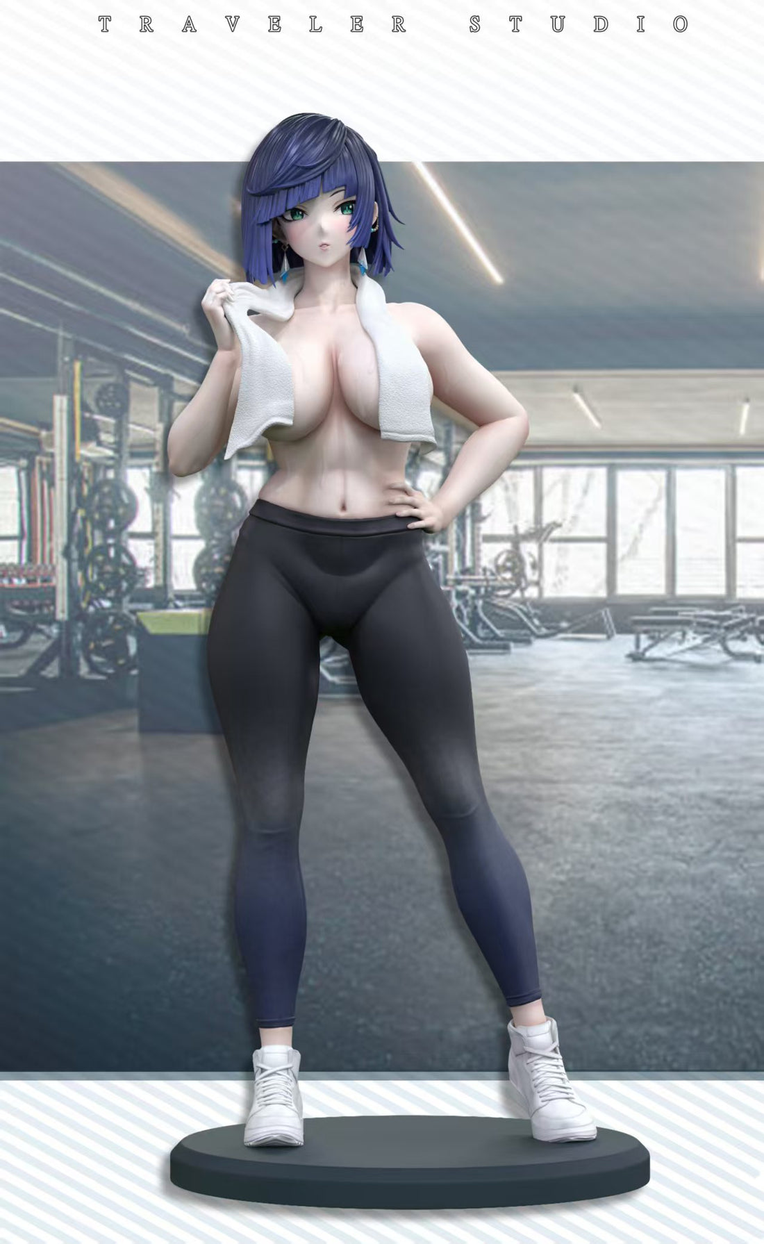 Genshin Impact Xing Zhe Studio Ye Lan at the Gym Resin Statue