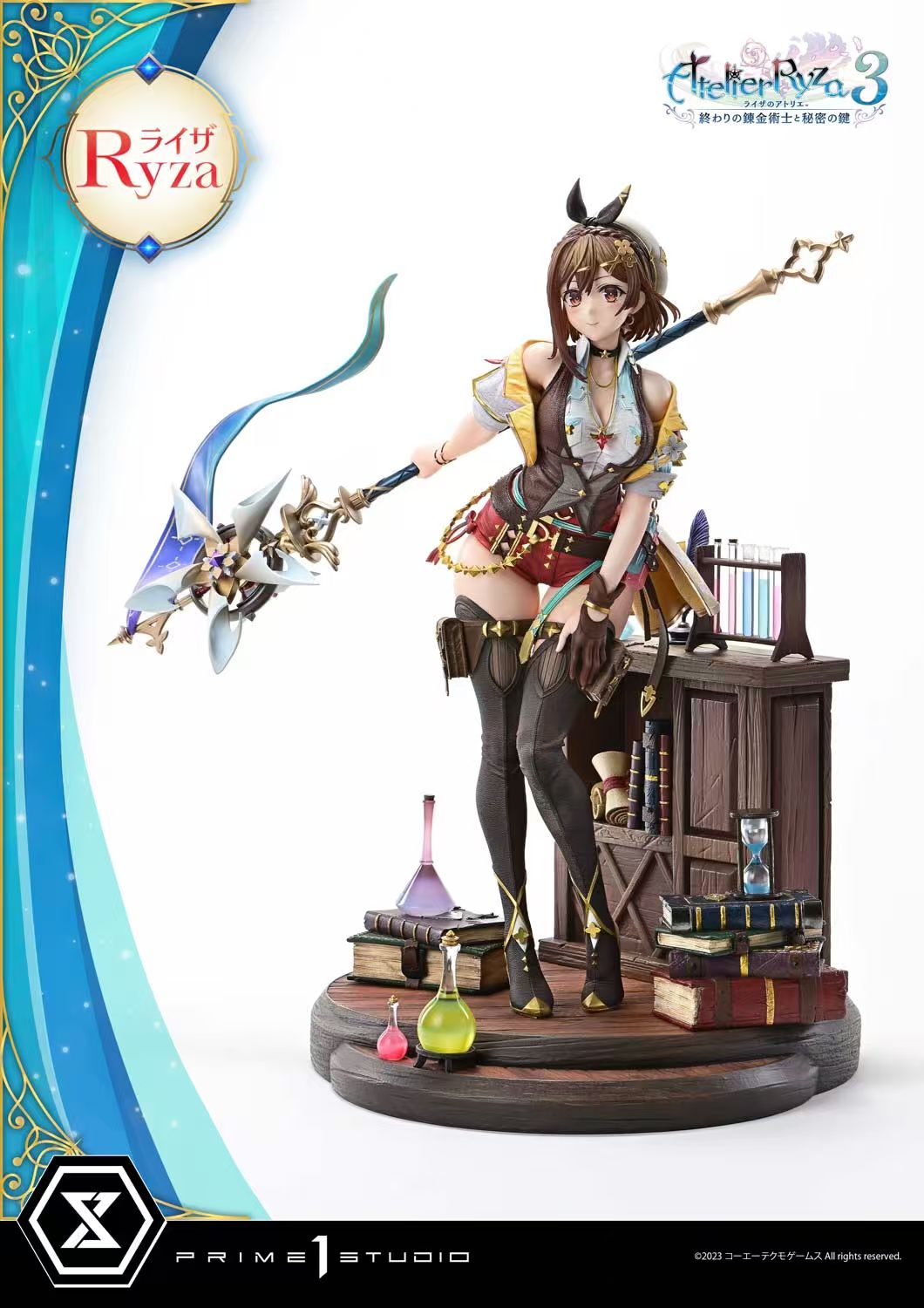 Atelier Ryzaフィギュア Atelier Ryza 3 Prime 1 Studio Ryza Licensed Resin Statue