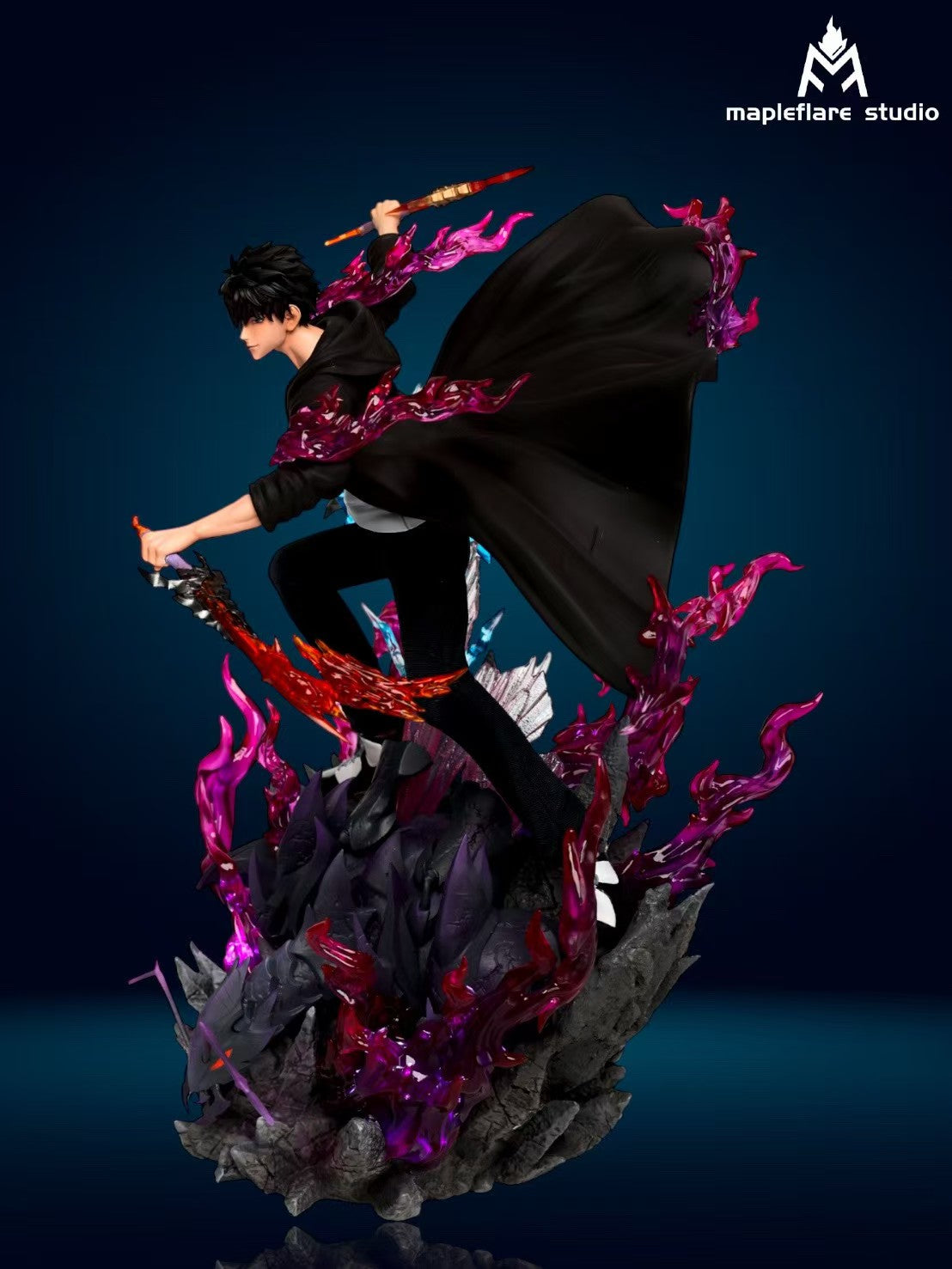 Solo Leveling Mapleflare Studio Sung Jin Woo x Cha Hae In Resin