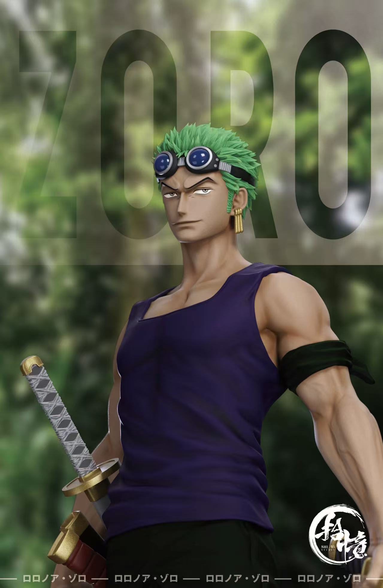 One Piece Shi Yi Studio Skypiea Zoro Resin Statue – ClubHouse Statues