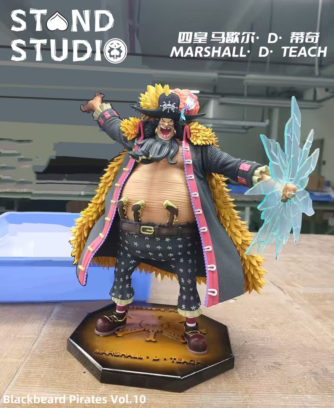 One Piece Stand Studio Marshall D Teach Blackbeard – ClubHouse Statues
