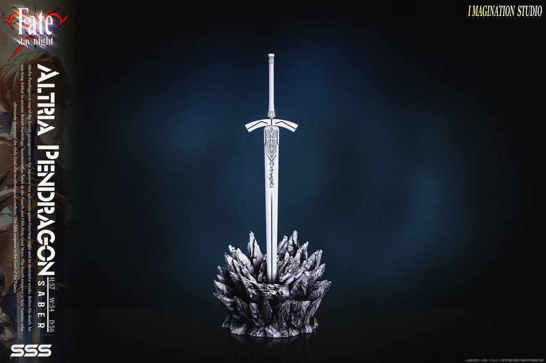 Fate Stay Night Imagination Studio Saber Artoria Pendragon Resin Statue