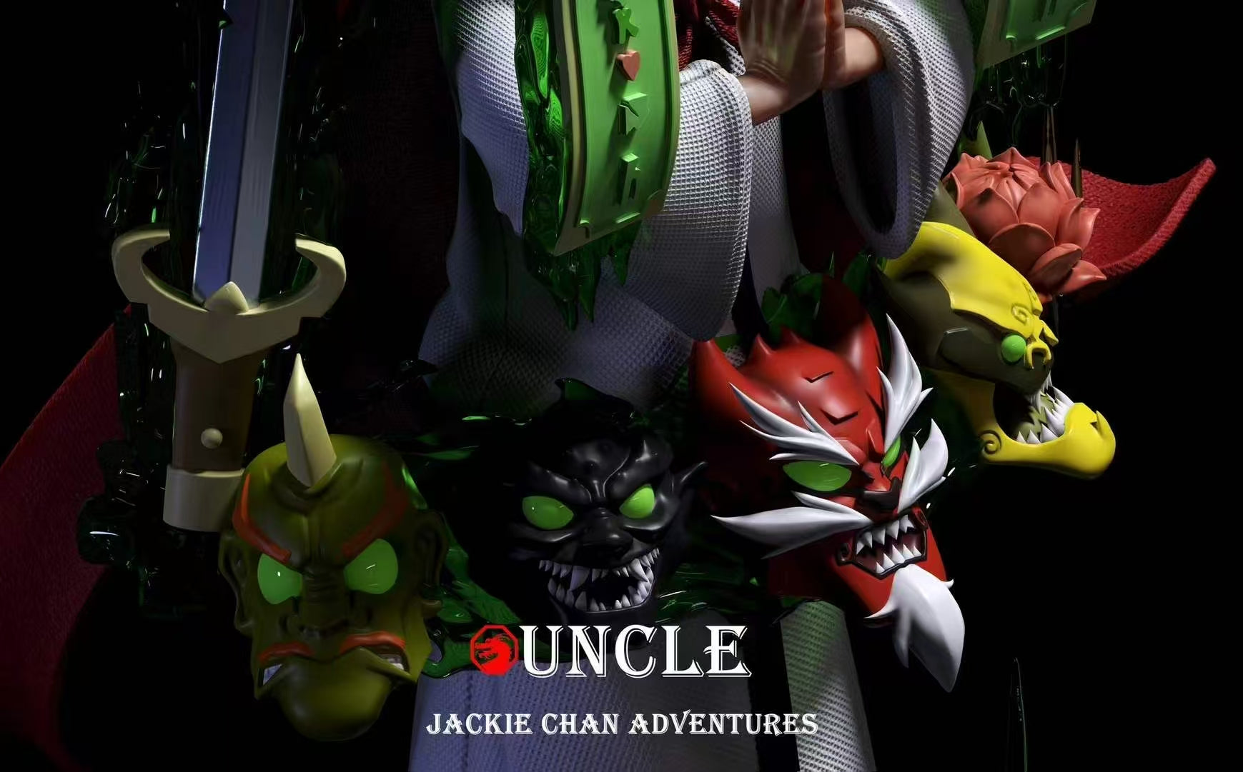 Jackie Chan Adventures 12 Talisman Studio Archmage Uncle