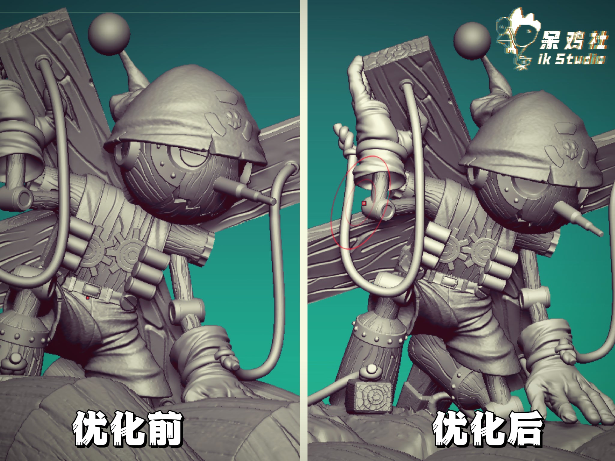 Digimon IK Studio Pinochimon – ClubHouse Statues