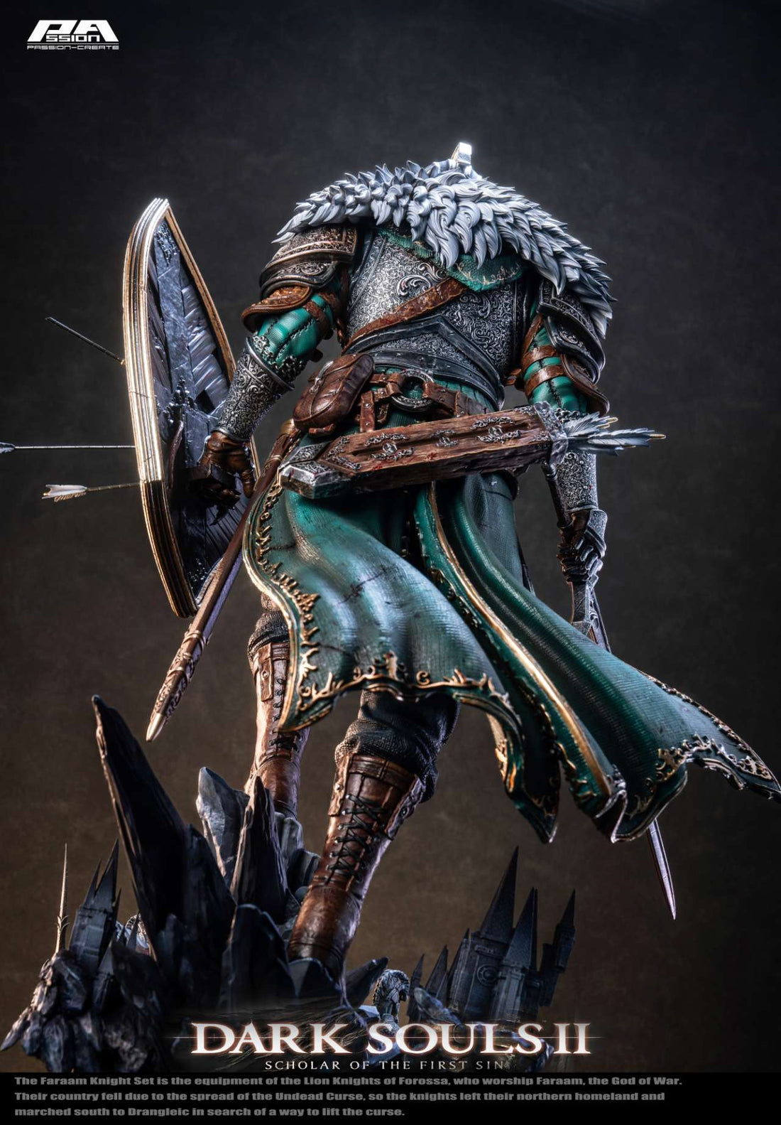 Dark Souls PA Create Studio Faraam Knight Resin Statue