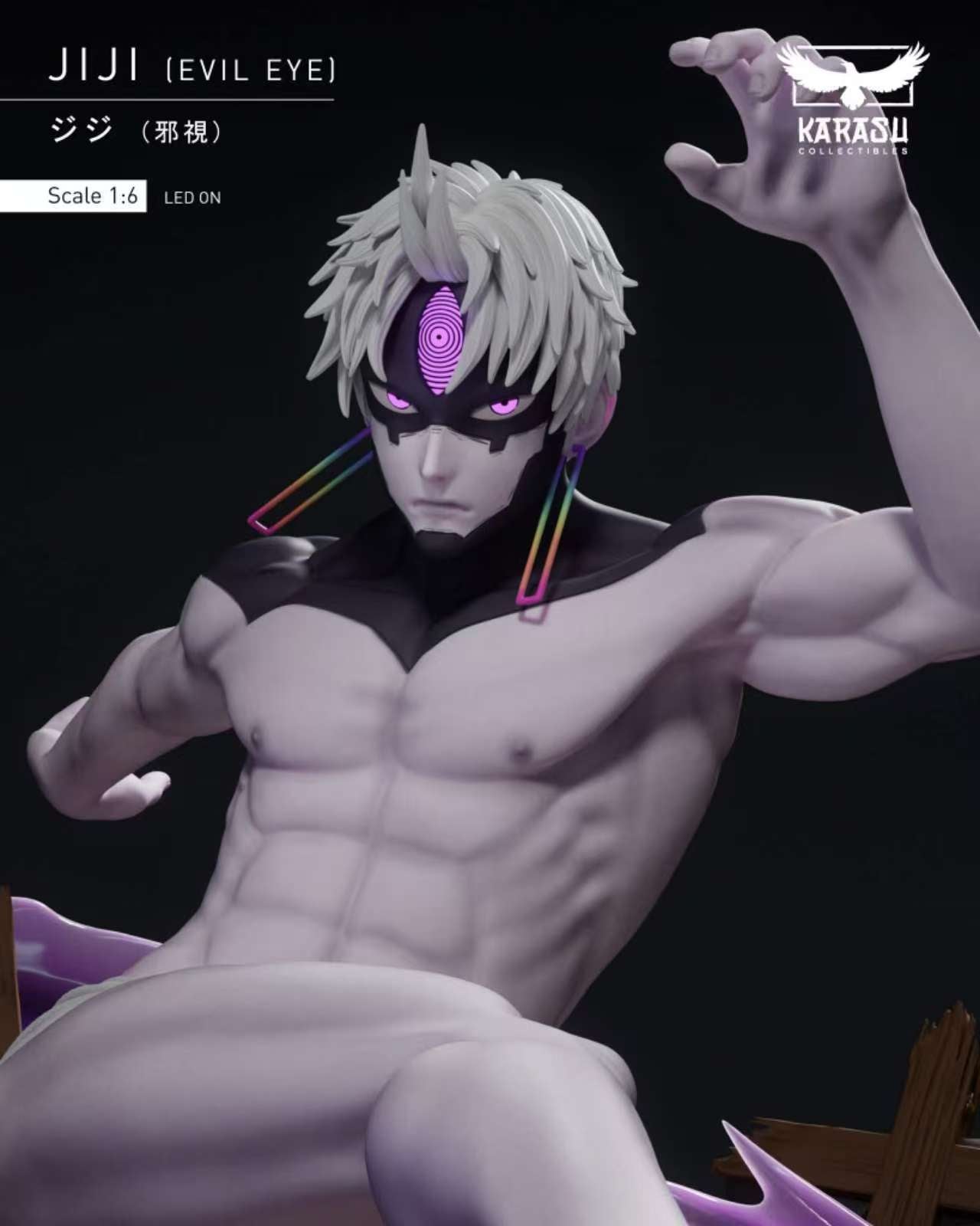 DanDaDan Karasu Collectibles JiJi Evil Resin Statue – ClubHouse