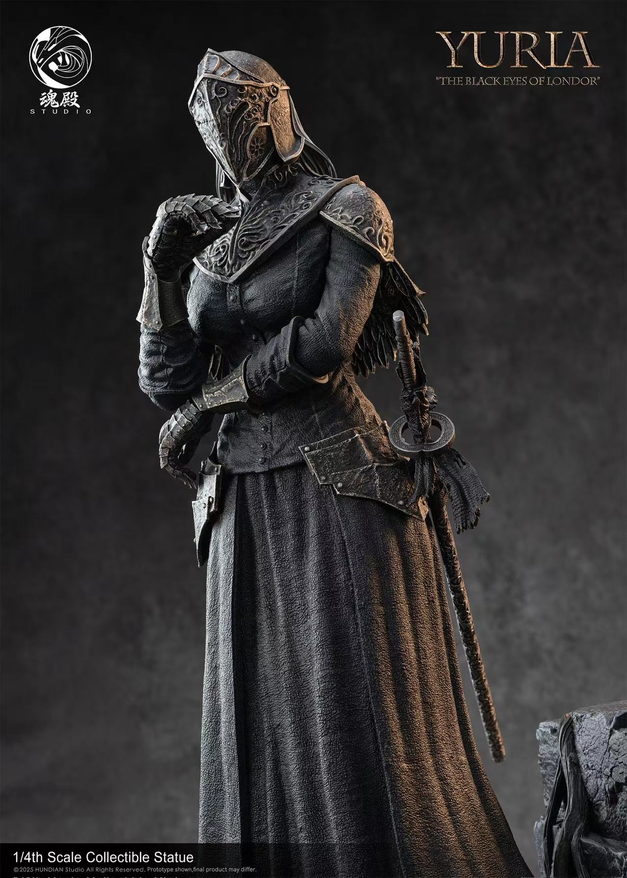 ダークソウル3 ロンドールのユリア 魂殿 HunDian DARK SOULS Dark Souls HunDian Studio Yuria of Londor – ClubHouse Statues