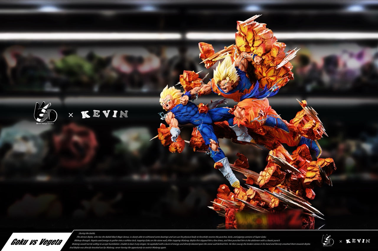 Dragon Ball Grand Design Studio Goku vs Majin Vegeta – ClubHouse