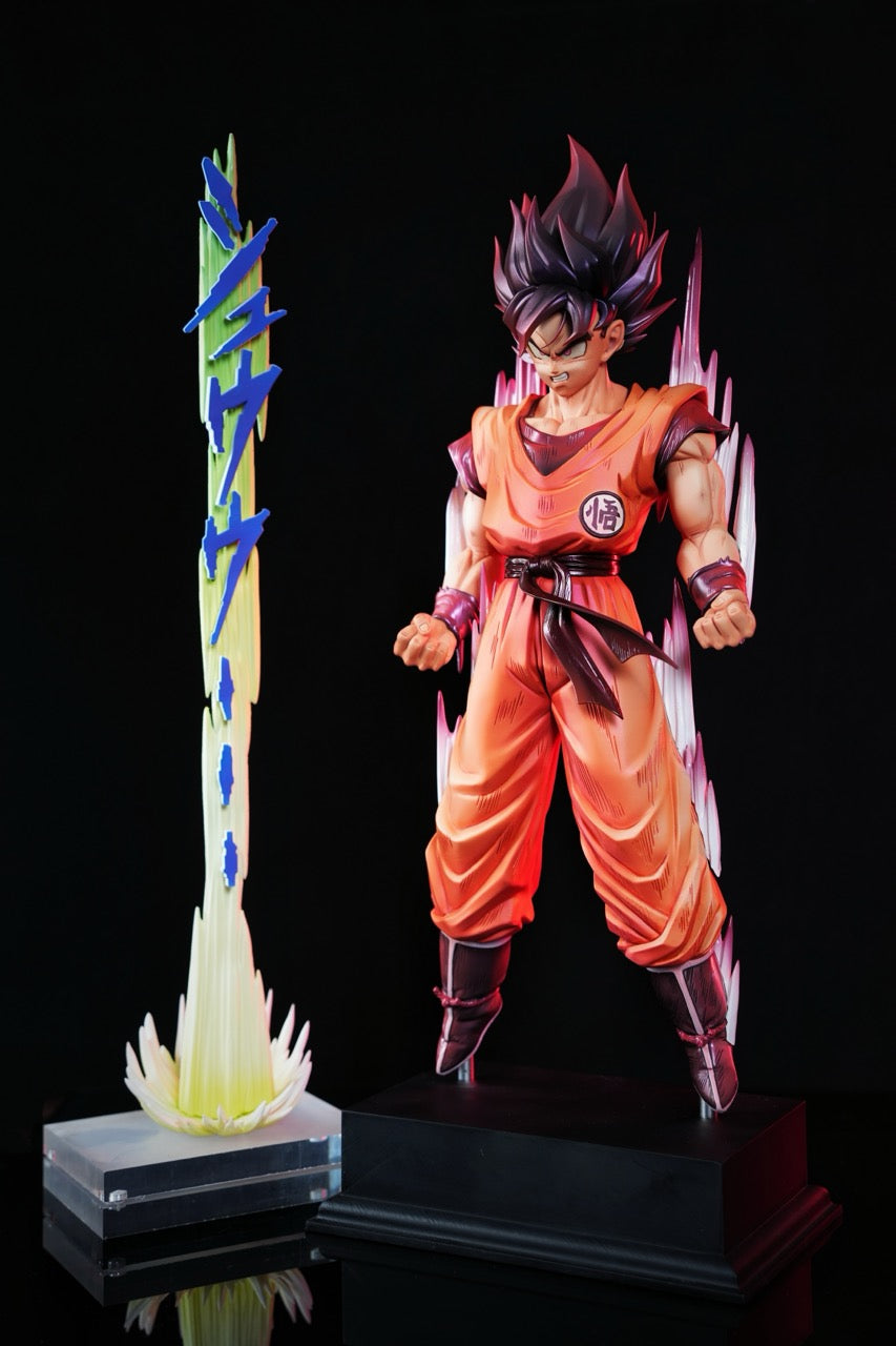 Dragon Ball Juann x Jackie Studio Son Goku Kaioken Resin Statue