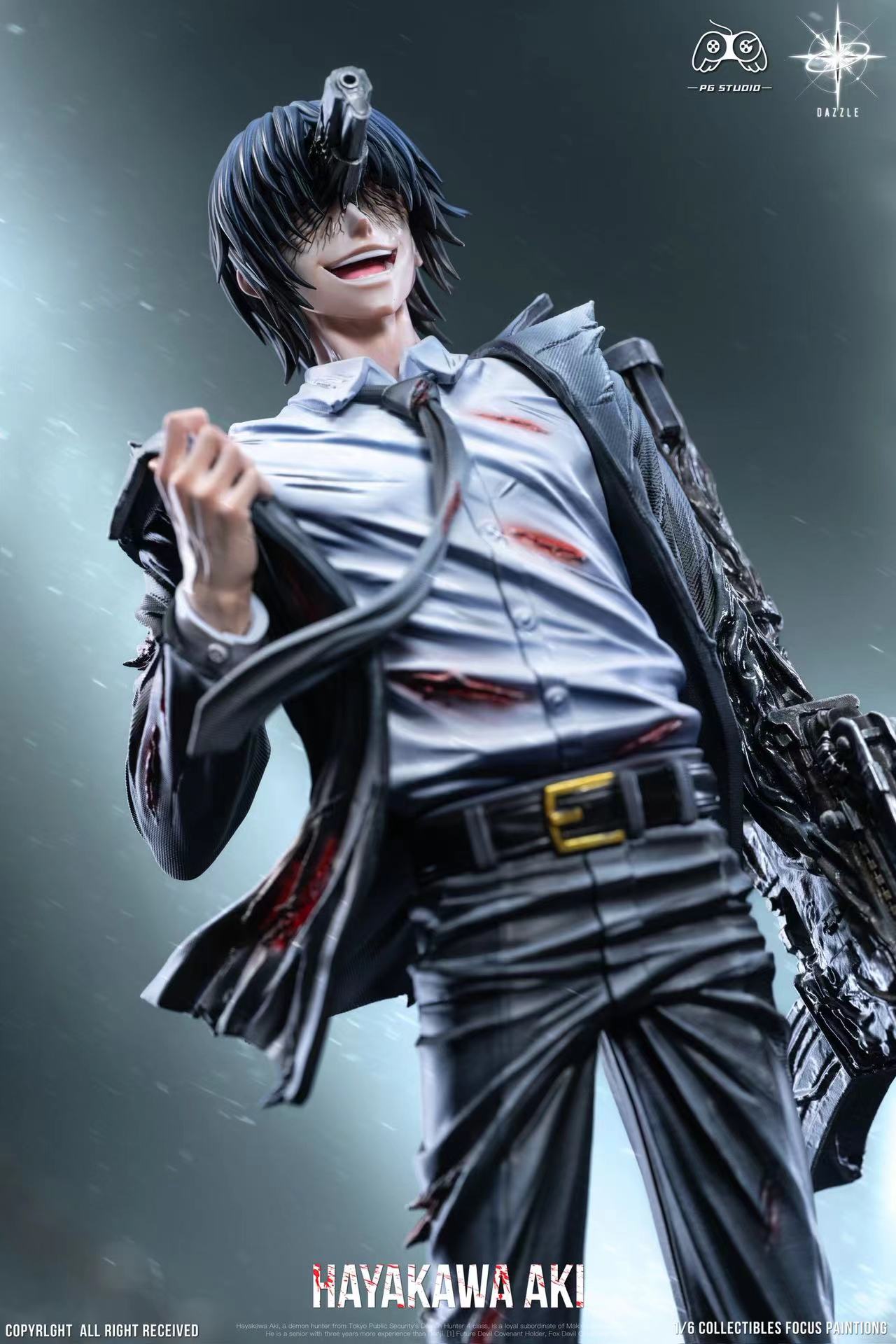 Chainsaw Man Dazzle x PG Studio Hayakawa Aki Resin Statue