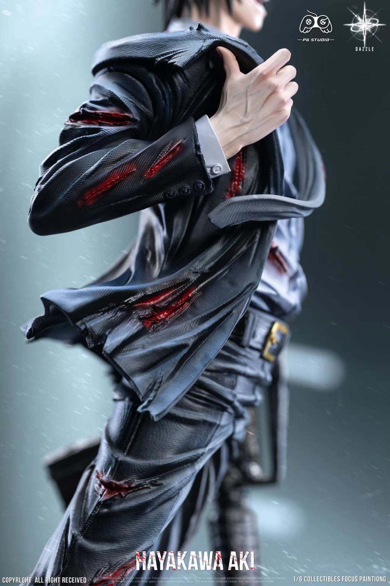 Daisuke Chainsaw Man Dazzle x PG Studio Hayakawa Aki Resin Statue