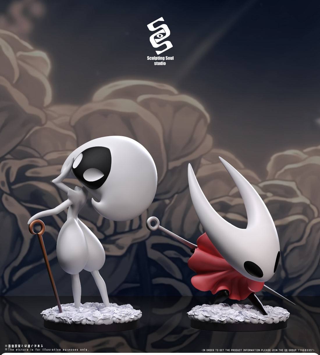 Hollow Knight Silksong Sculpting Soul Studio Lace x Hornet Resin Statue