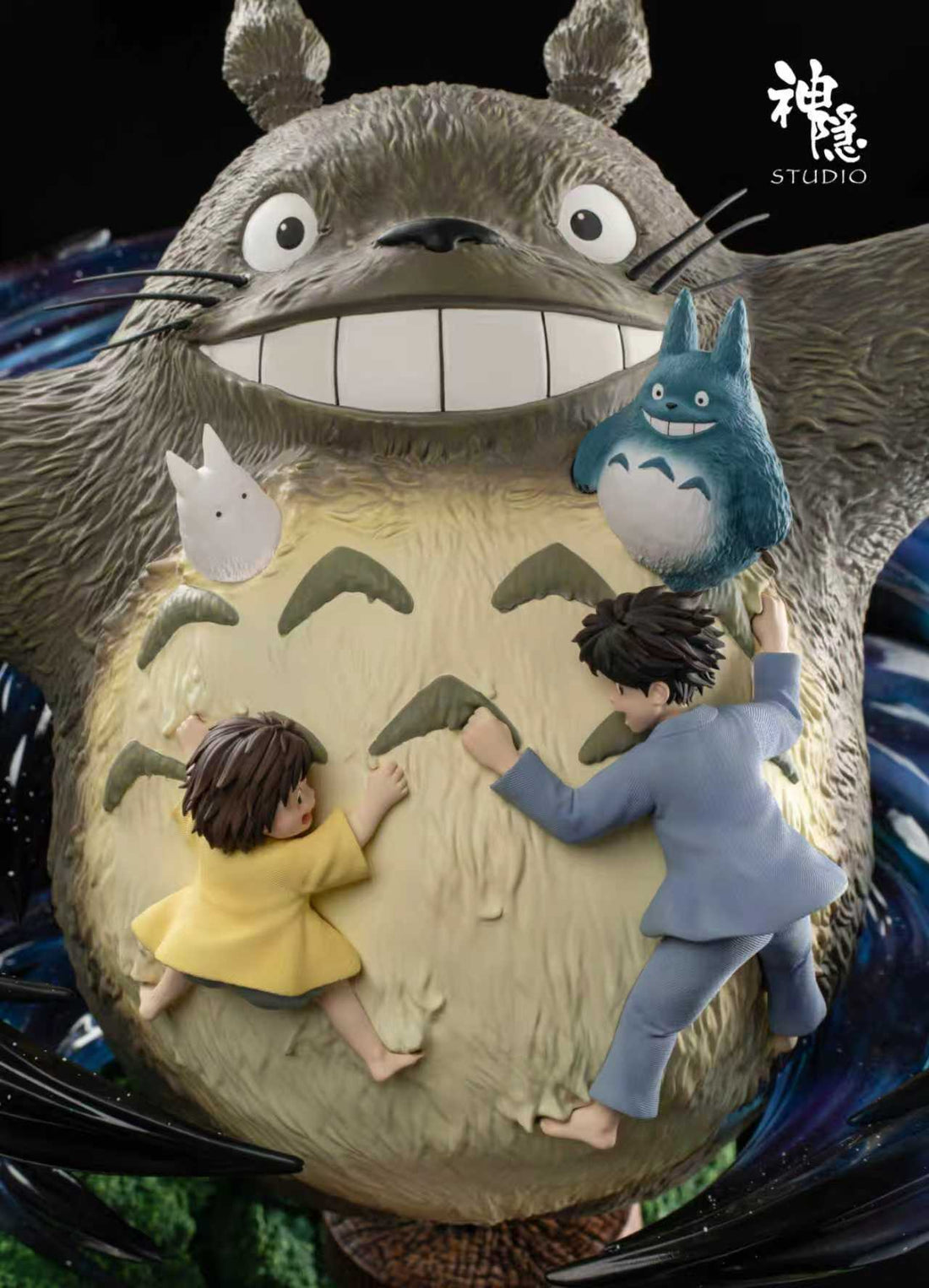 My Neighbor Totoro ShenYin Studio Totoro Night Tour Resin Statue