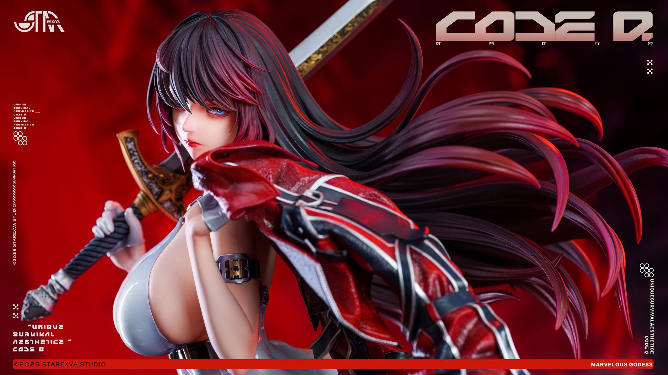 Original Starexva Studio x CWS Code Q Licensed Resin Statue