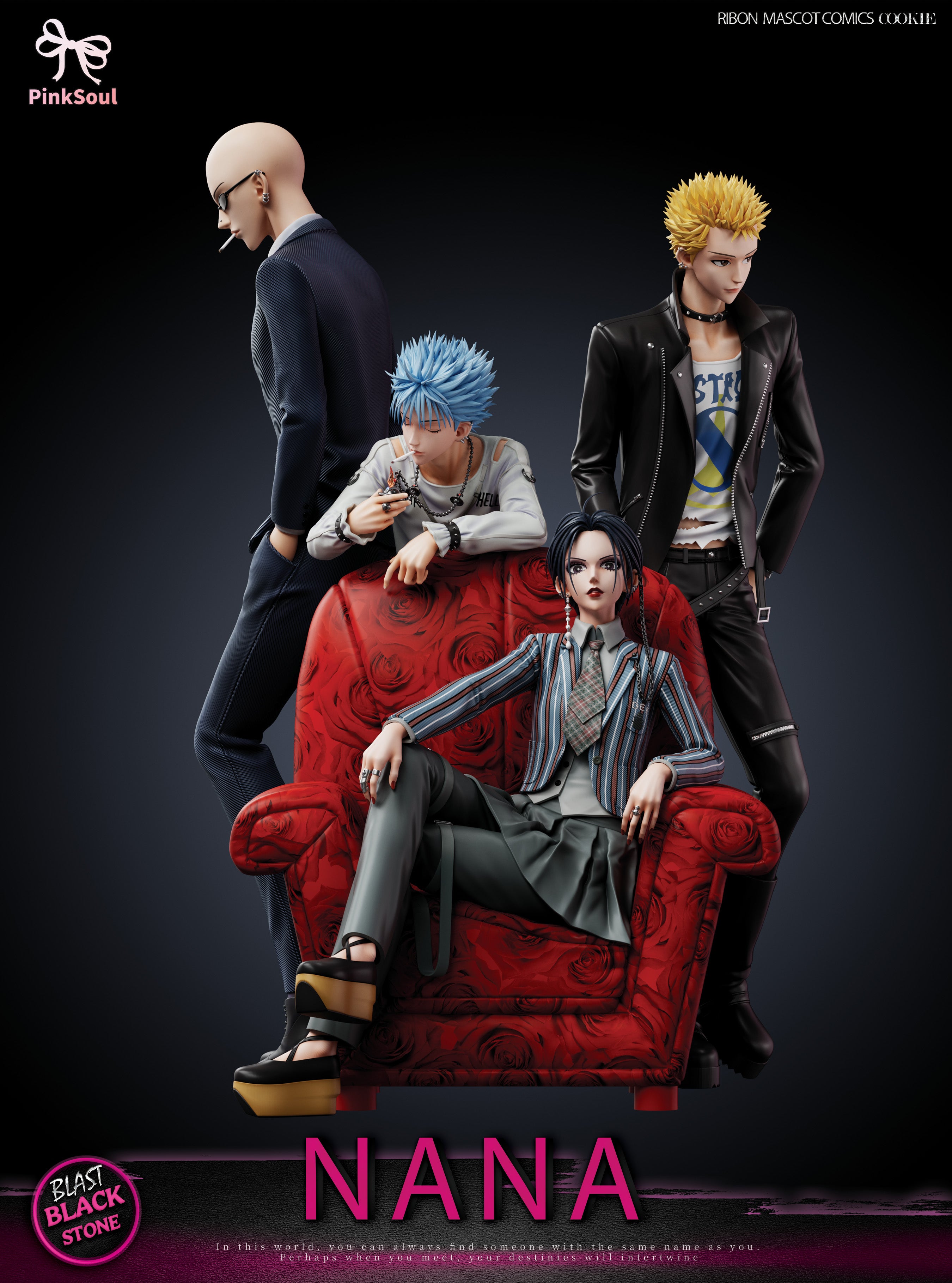 NANA Pinksoul Studio Nana Osaki X Yasushi Takagi X Nobuo Terashima