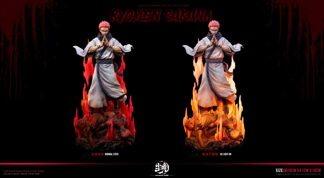 Jujutsu Kaisen Real World Studio Ryomen Sukuna Resin Statue
