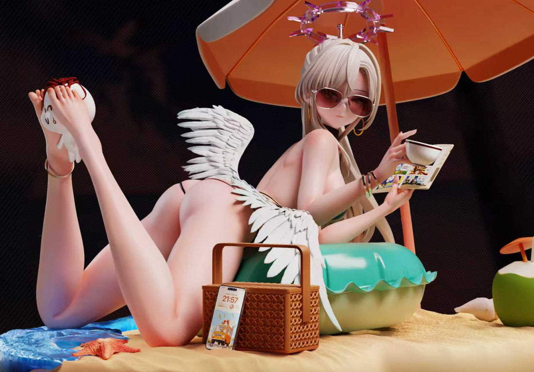 Blue Archive MiYin Studio Swimsuit Kirifuji Nagisa Resin Statue