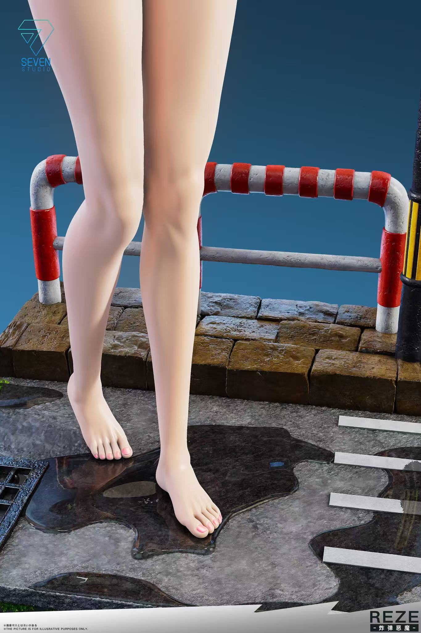 Z*！様 Jesse's Shop&Factory JESSE x JOHANN Chainsaw Man Seven Studio Reze Resin Statue – ClubHouse Statues