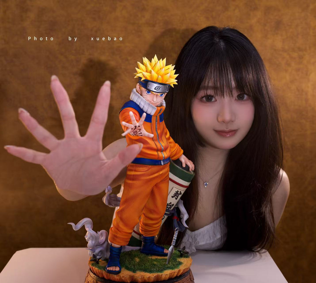Naruto 7 Studio Genin Naruto Resin Statue