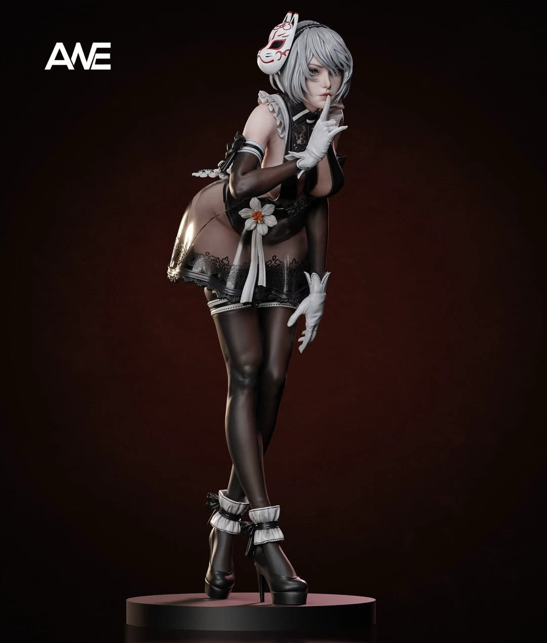 Nier Automata ANE Studio YoRHa 2B Resin Statue – ClubHouse Statues