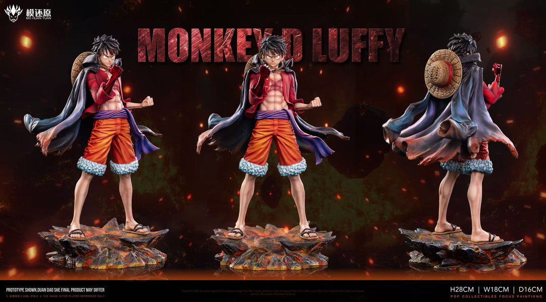 One Piece Mo Huan Yuan Studio Luffy Resin Statue