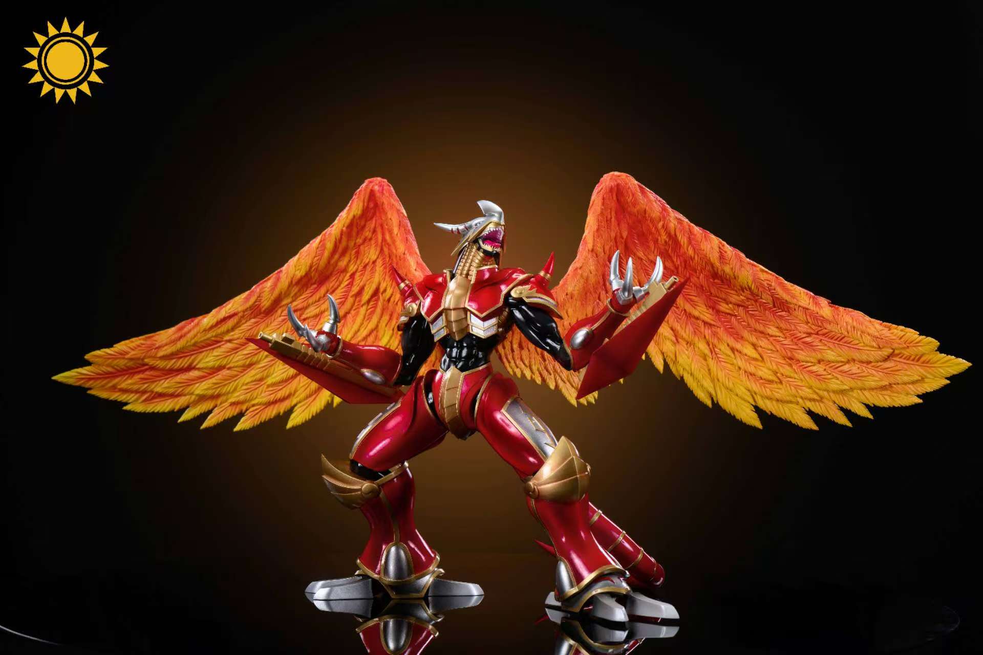 Digimon Sun Toys Studio Vritramon x Garummon Resin Statue