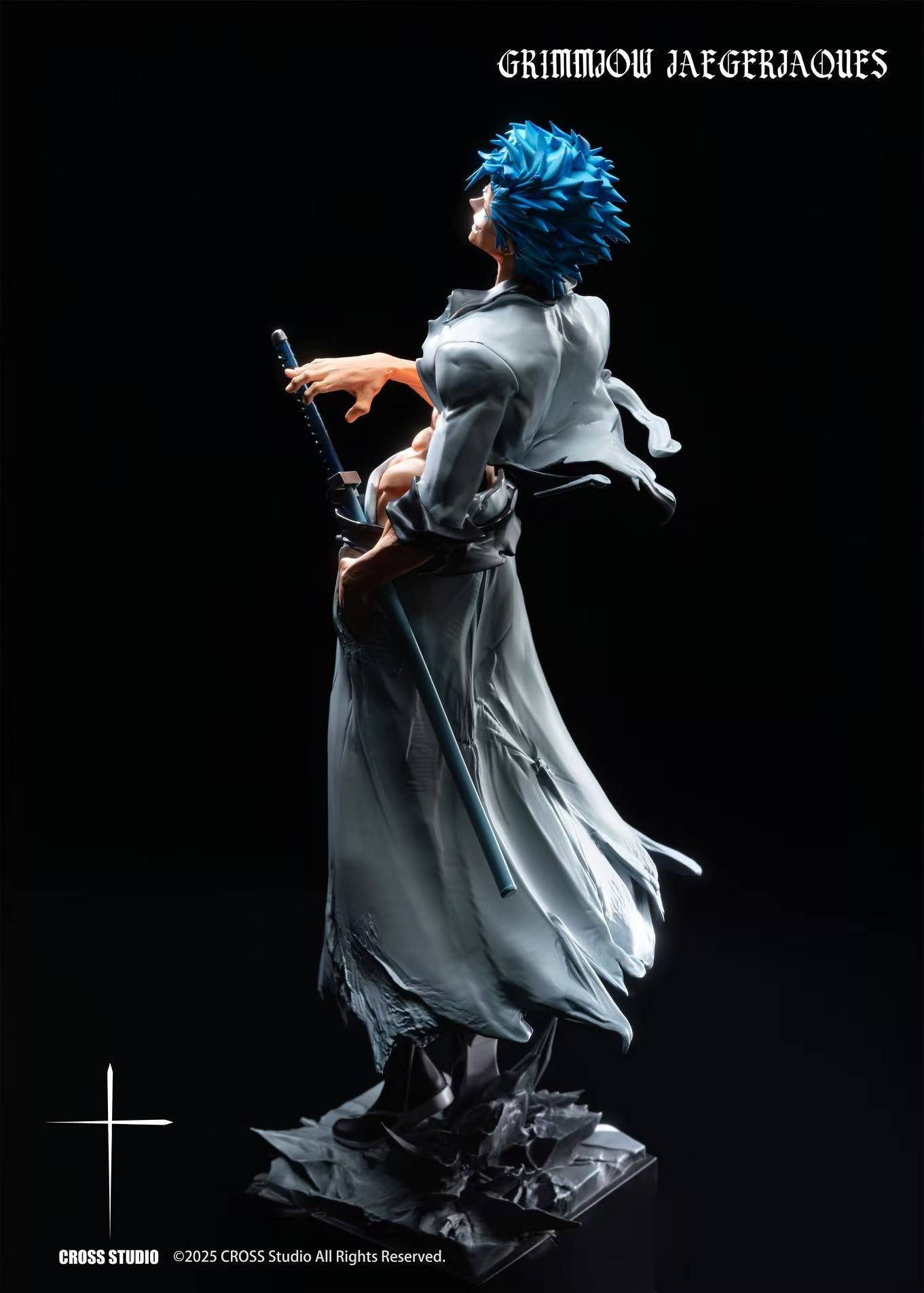 Bleach Cross Studio Grimmjow Jaegerjaques Resin Statue – ClubHouse