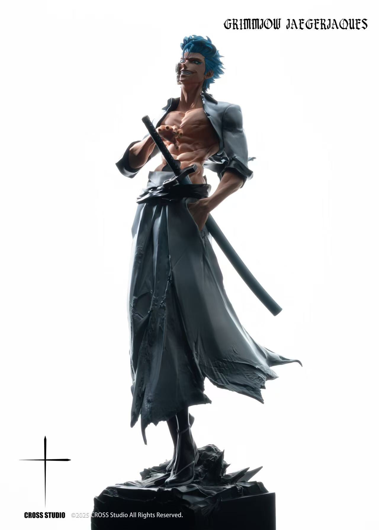 Bleach Cross Studio Grimmjow Jaegerjaques Resin Statue – ClubHouse
