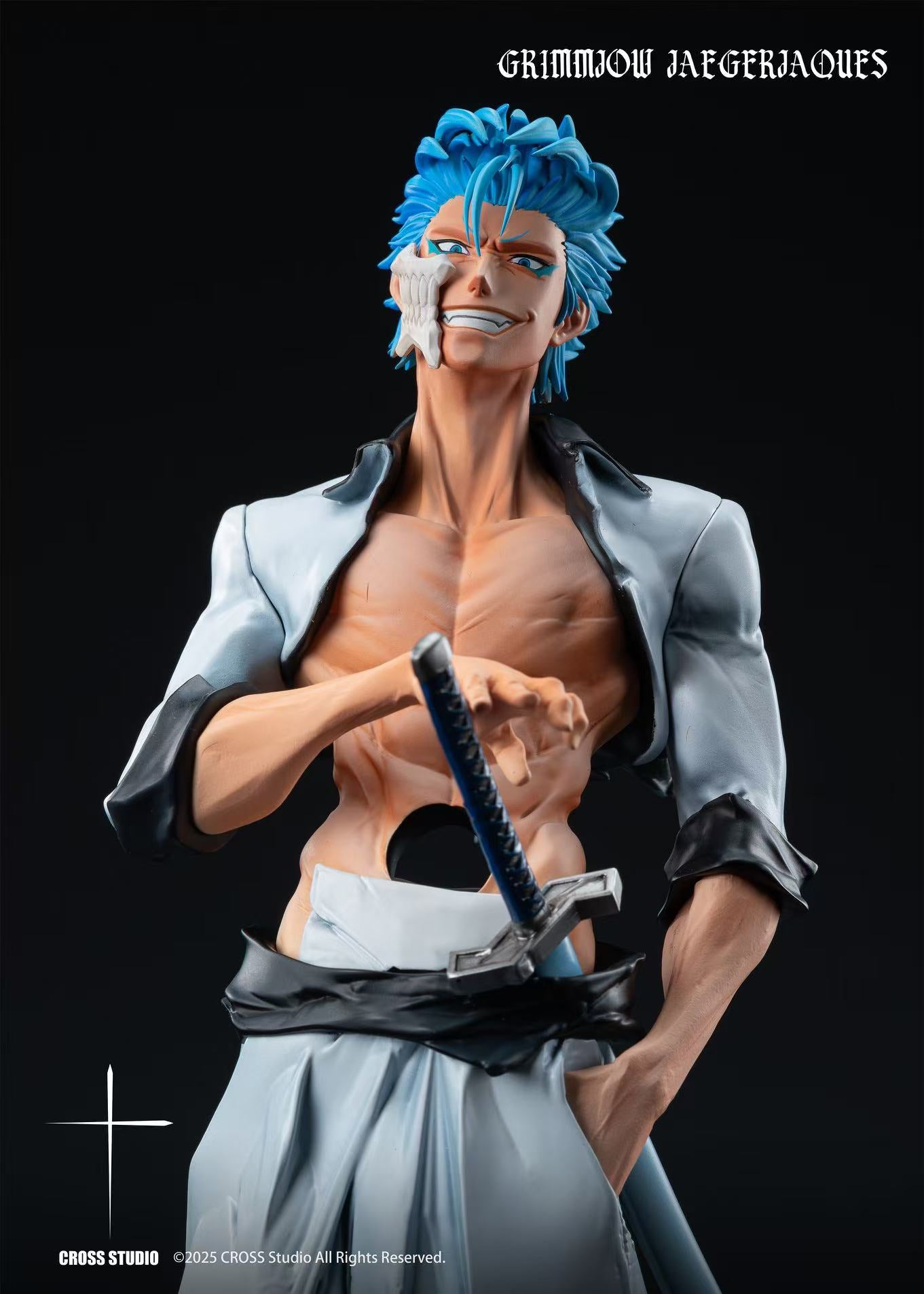 Bleach Cross Studio Grimmjow Jaegerjaques Resin Statue – ClubHouse
