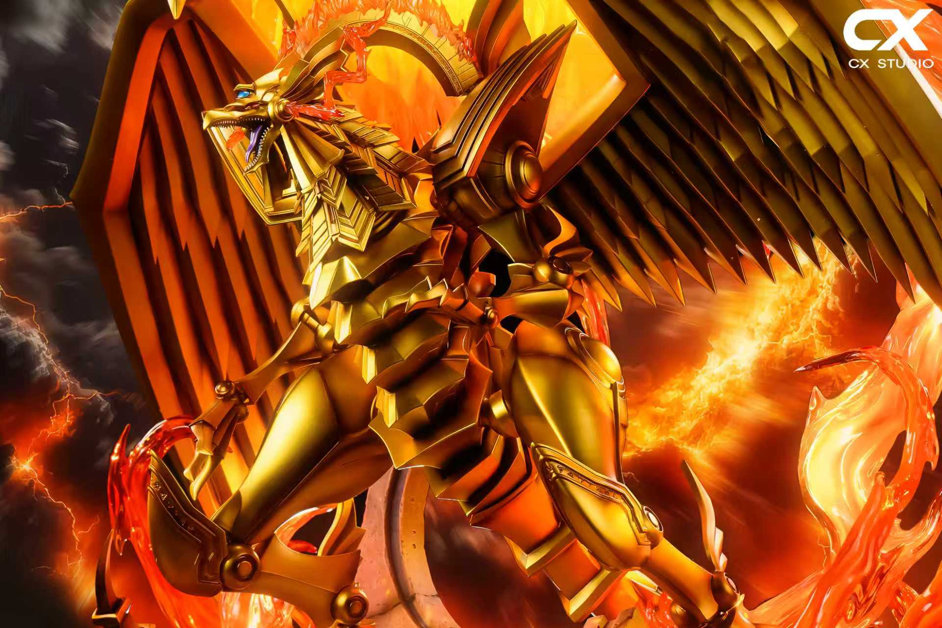 YuGiOh CX Studio The Winged Dragon of Ra – ClubHouse Statues