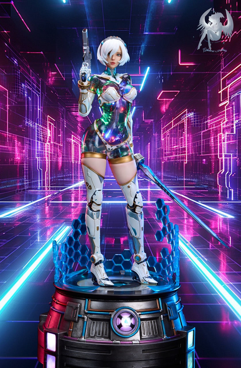Cyberworld Apocalypse Polaris Studio Machina Ling Licensed Resin Statue