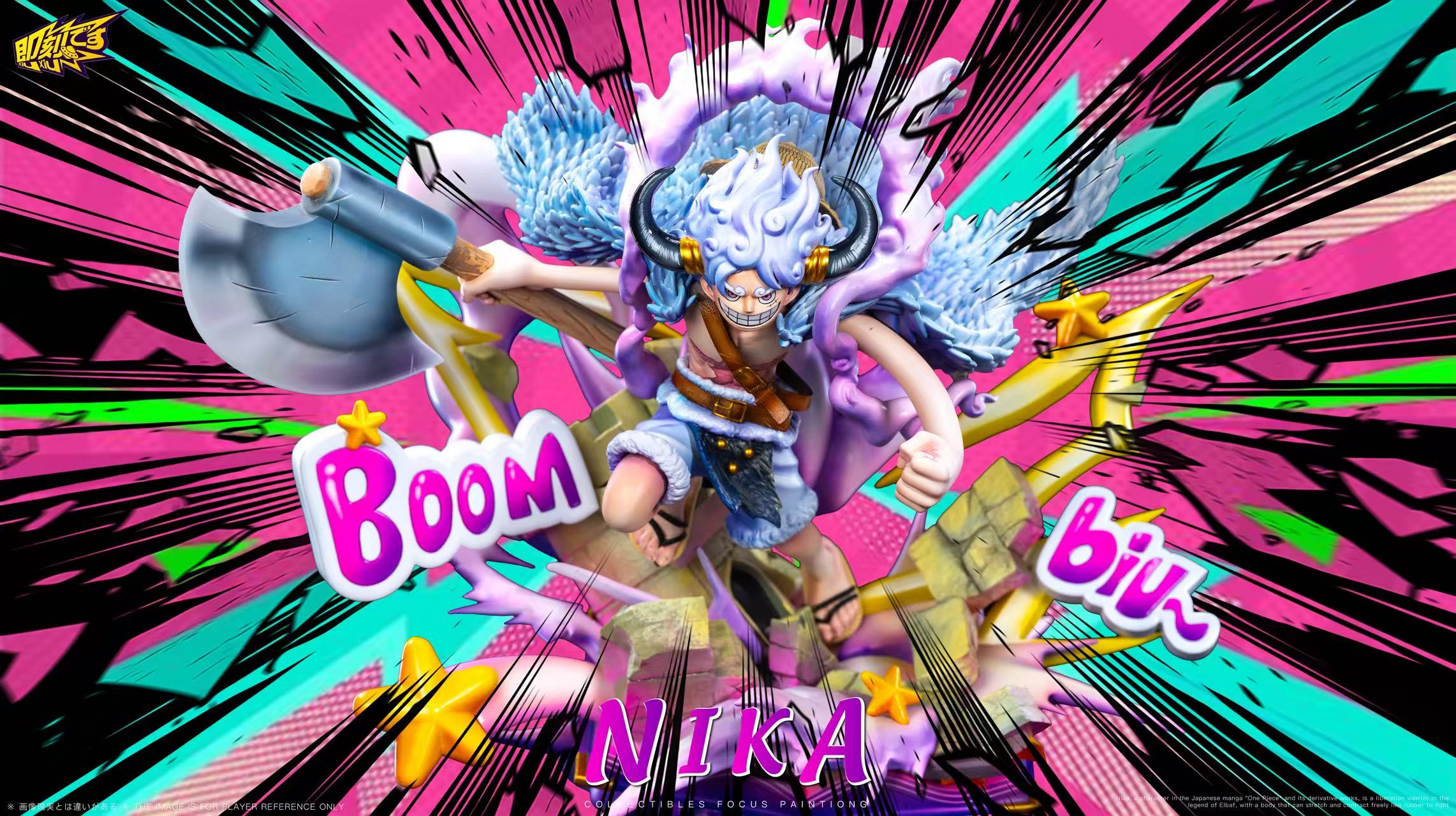 One Piece JiKe Studio Nika Luffy Resin Statue – ClubHouse Statues