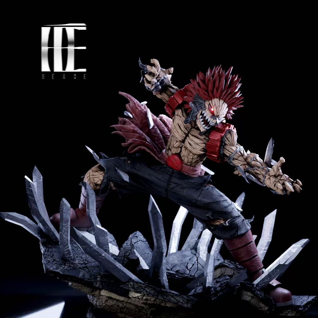 My Hero Academia Heroe Collectibles Red Riot Kirishima Resin Statue