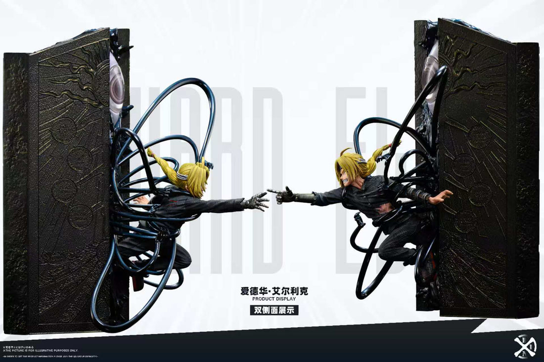 Full Metal Alchemist BONE Studio Edward Elric X Alphonse Elric Resin Statue
