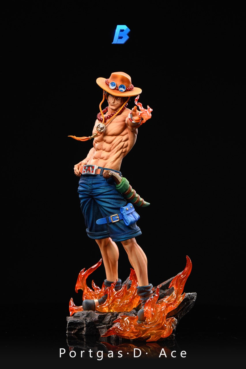 One Piece HX Studio Portgas D Ace Resin Statue