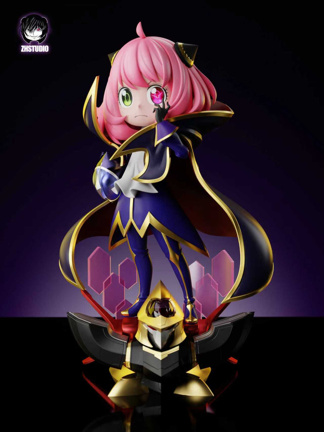 Spy × Family ZH Studio Anya Cos Lelouch Lamperouge Resin Statue