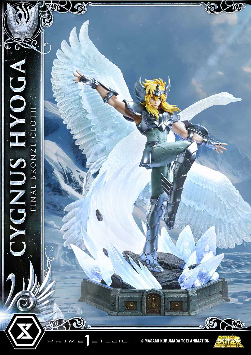 Saint Seiya Prime 1 Studio Cygnus Hyoga Licensed Resin Statue