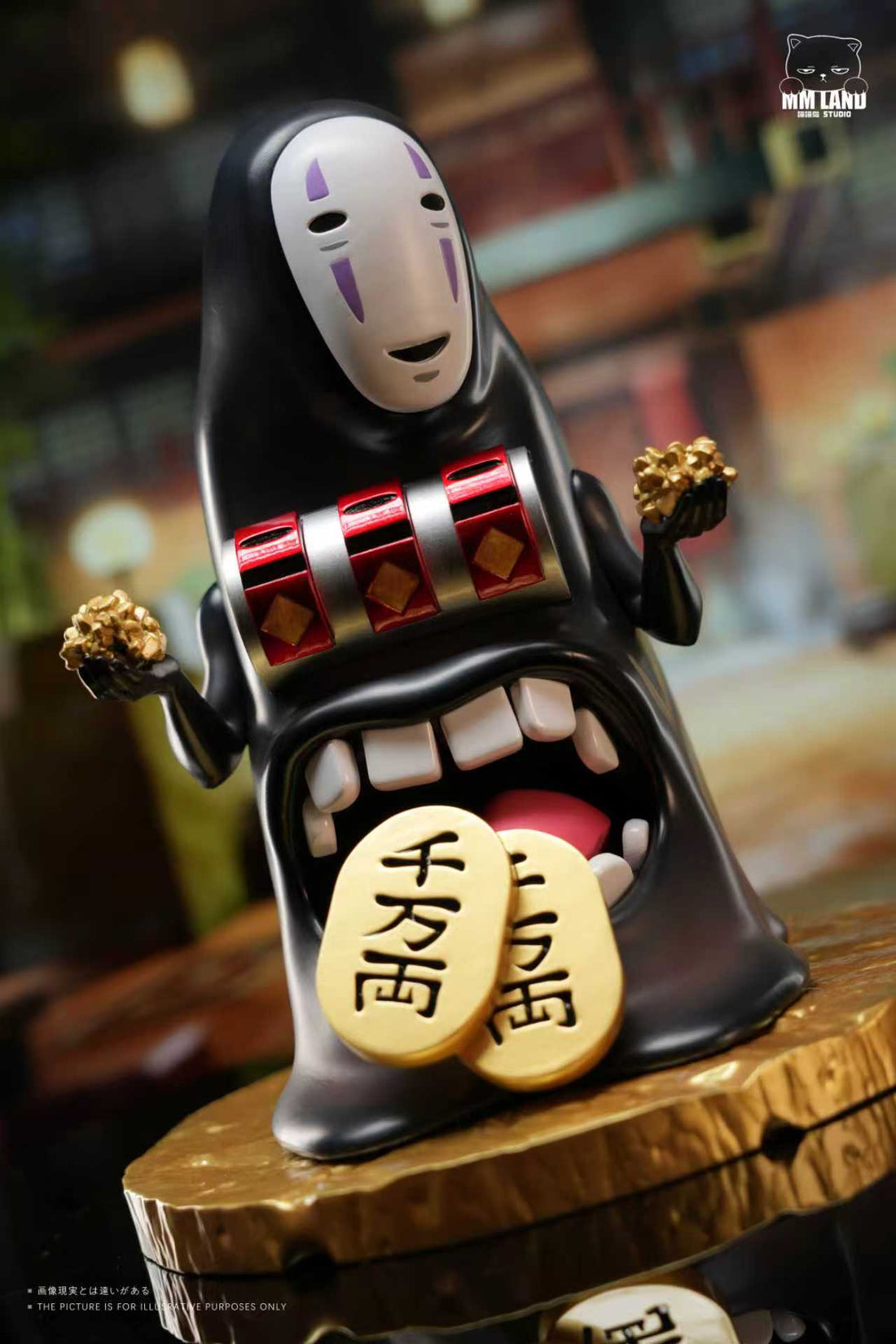 Spirited Away MMLAND Studio No Face Man Resin Statue