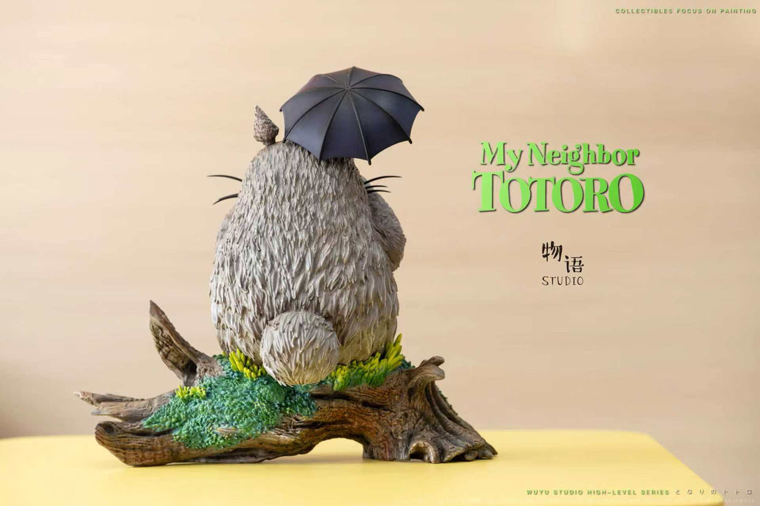 My Neighbor Totoro ShenYin Studio Totoro Play The Flute Resin Statue