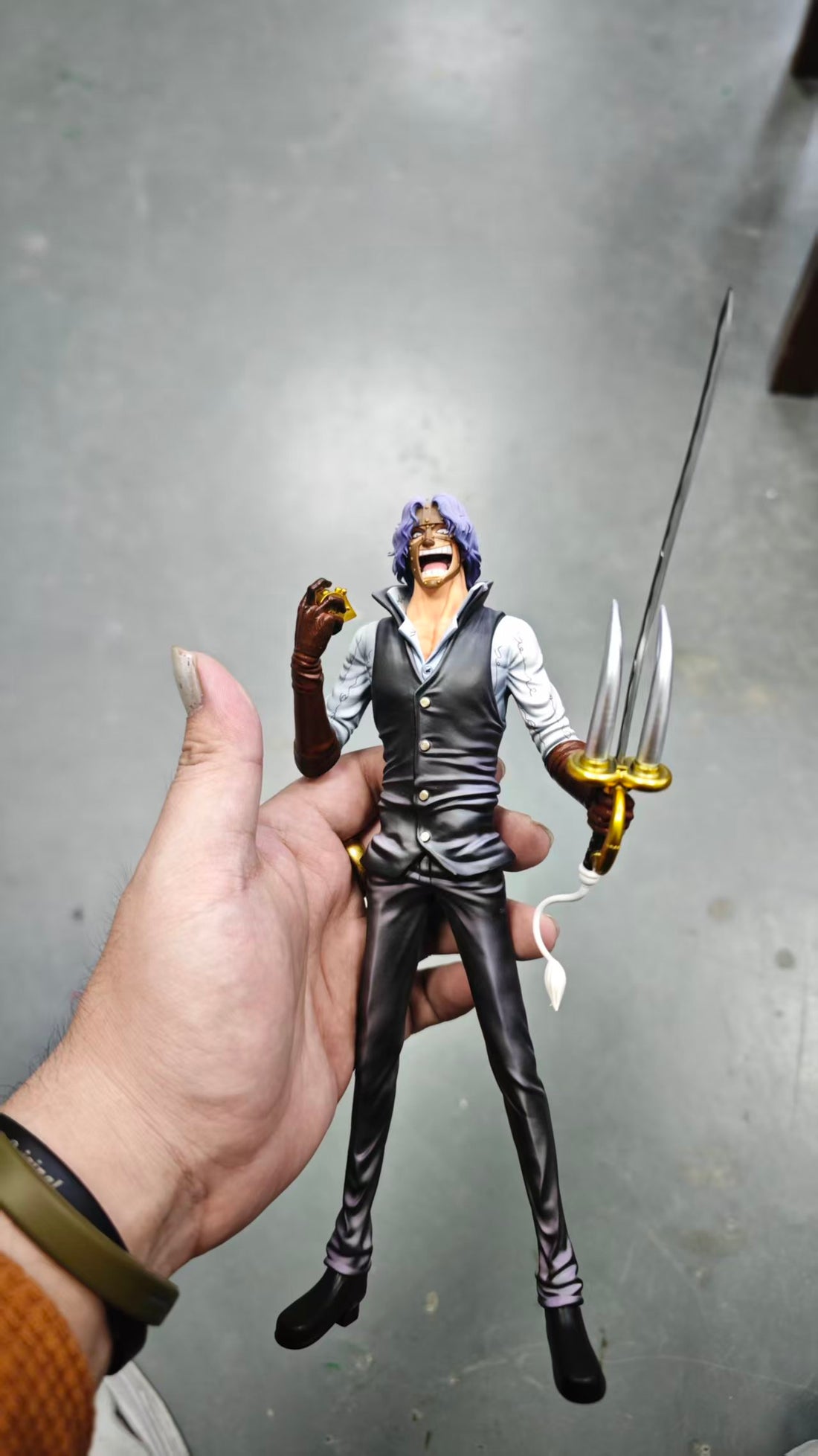 One Piece Long Hu Studio Spandam Resin Statue