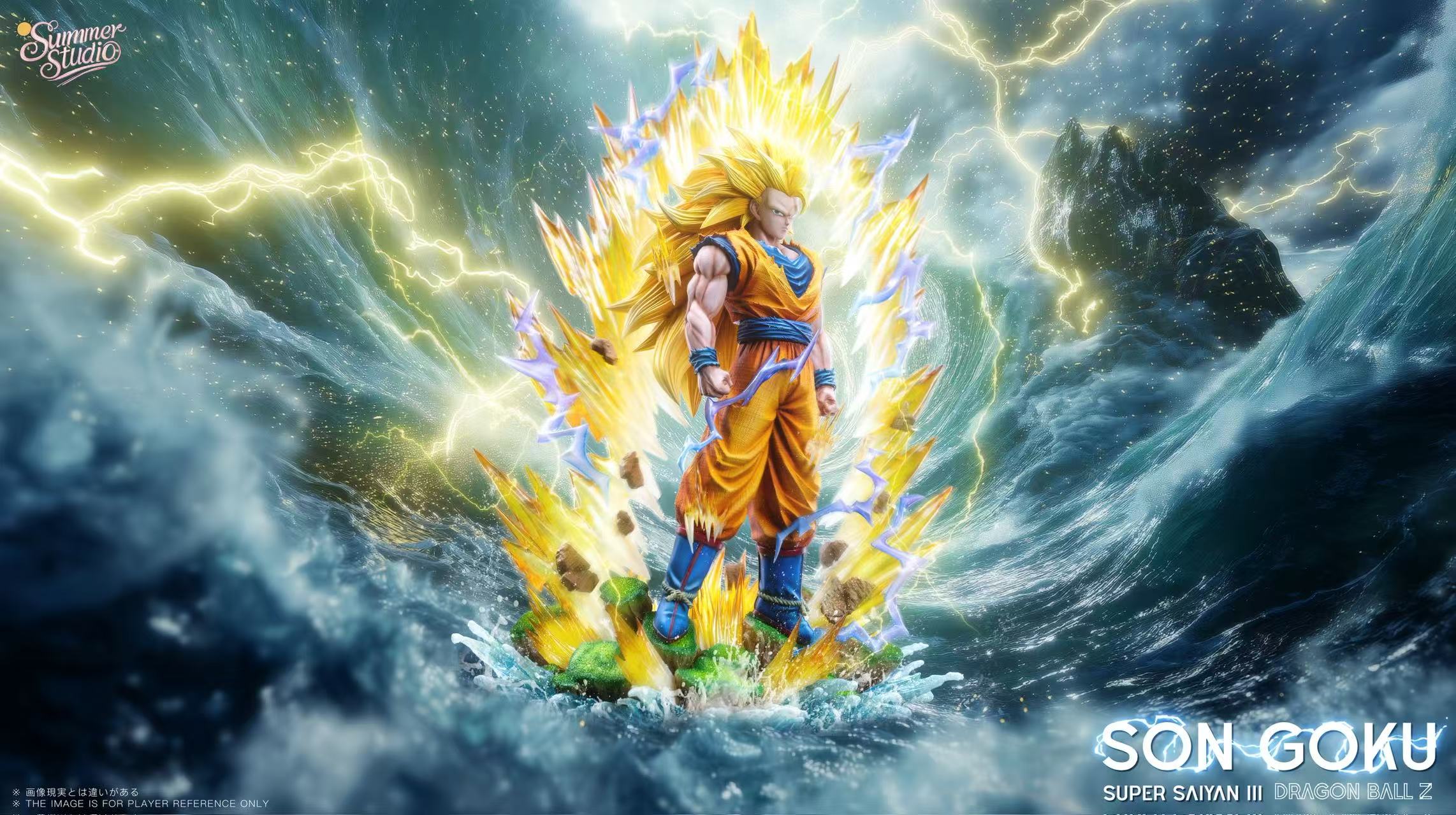 クレア スタンフィールド　孫悟空ssj3 Dragon Ball Summer Studio Super Saiyan 3 Goku – ClubHouse Statues