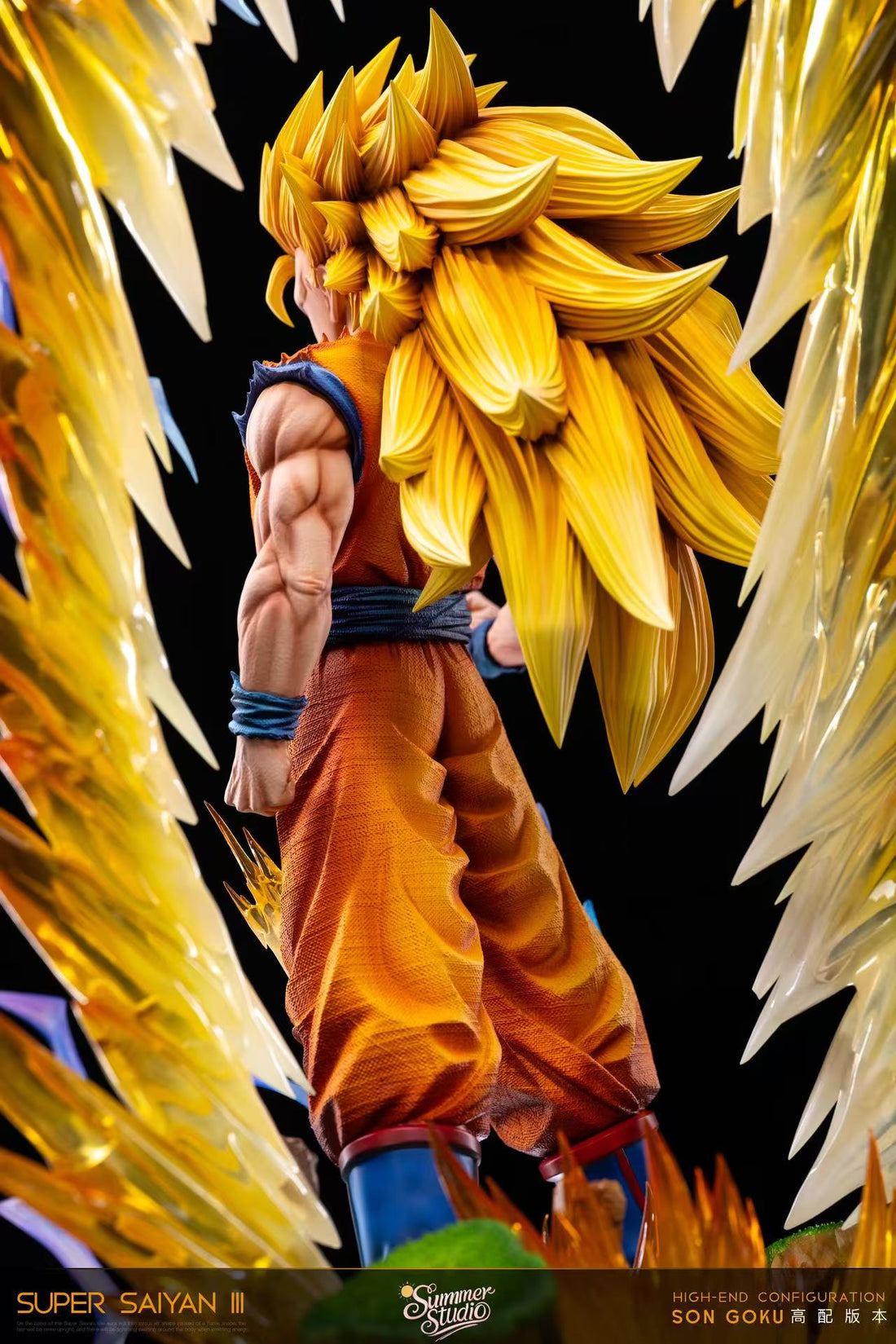Dragon Ball Summer Studio Super Saiyan 3 Goku Resin Statue