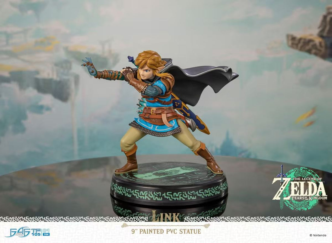 The Legend of Zelda First 4 Figures Tears of the Kingdom Link Licensed PVC
