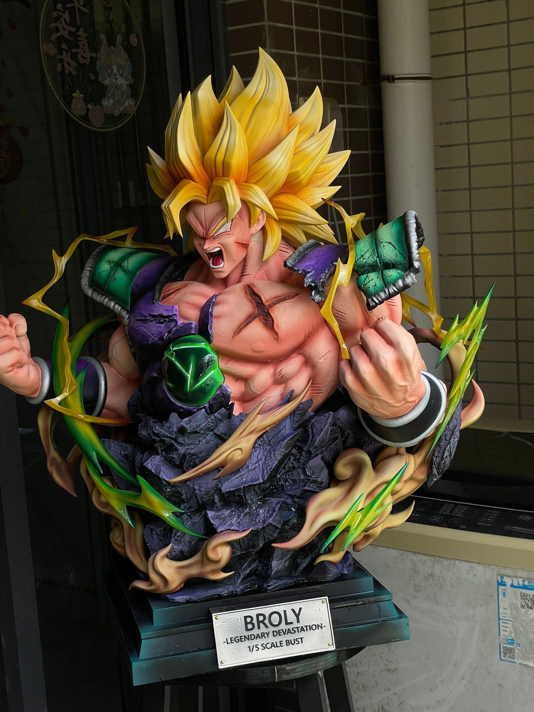 Dragon Ball Jin Shen Studio Broly Legendary Devastation Bust