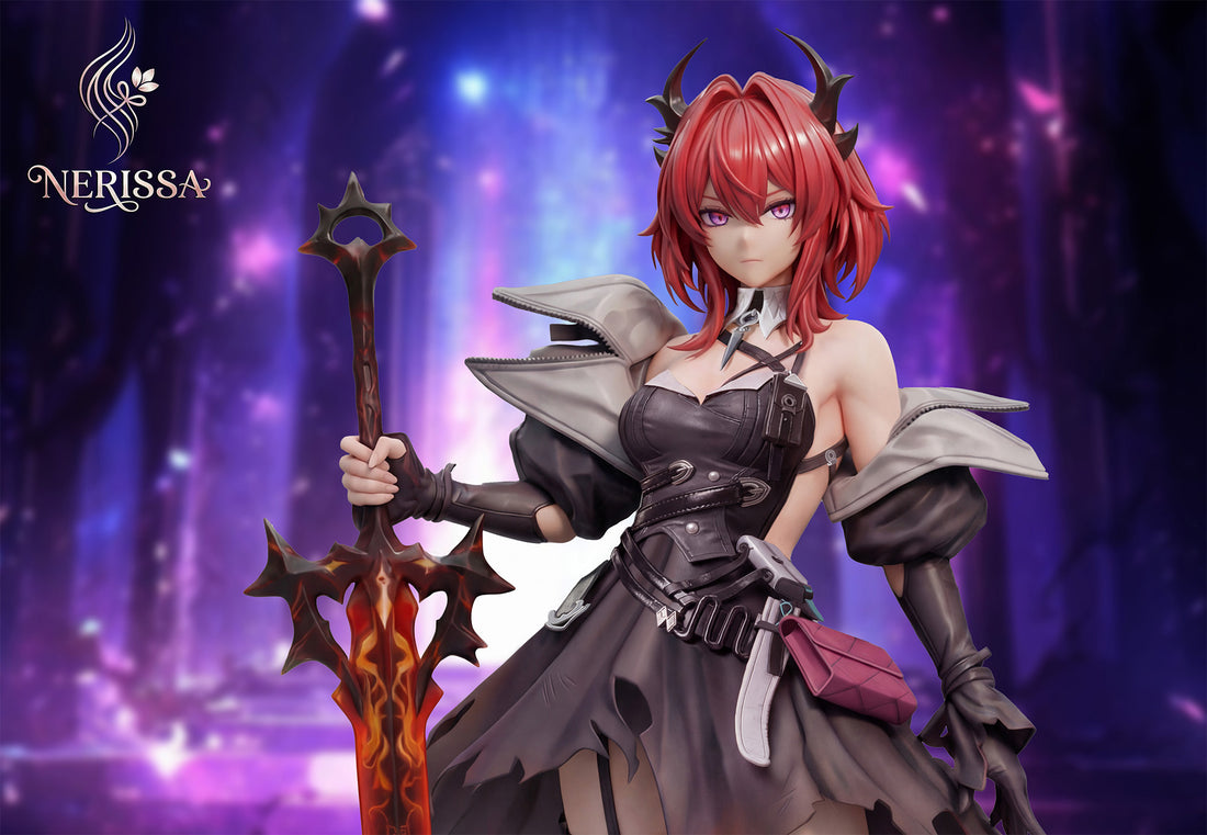 Arknights Nerissa Studio Laevatain Surtr Resin Statue