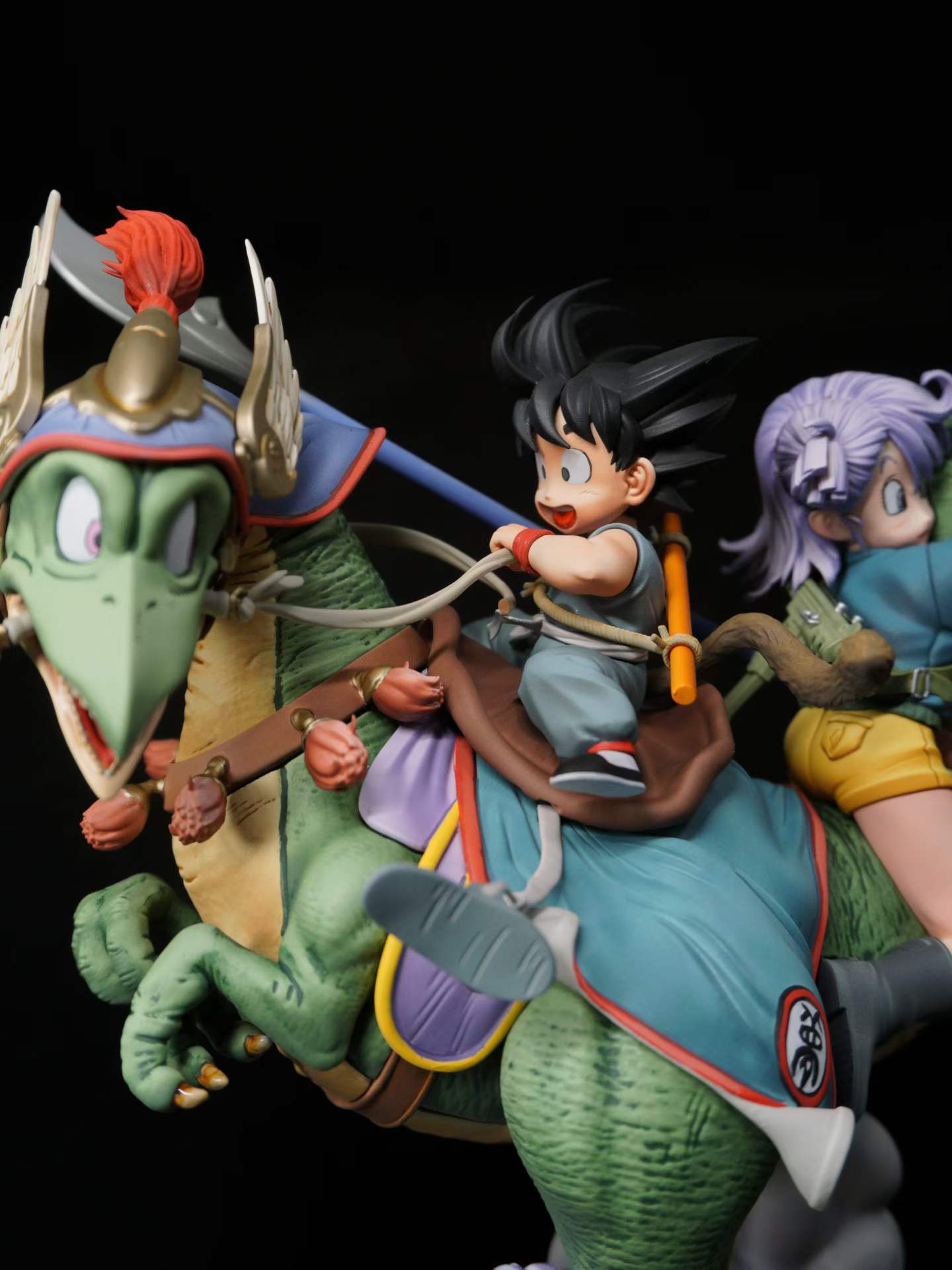 Dragon Ball Cell Studio Goku and Bulma First Meeting on the Dragon